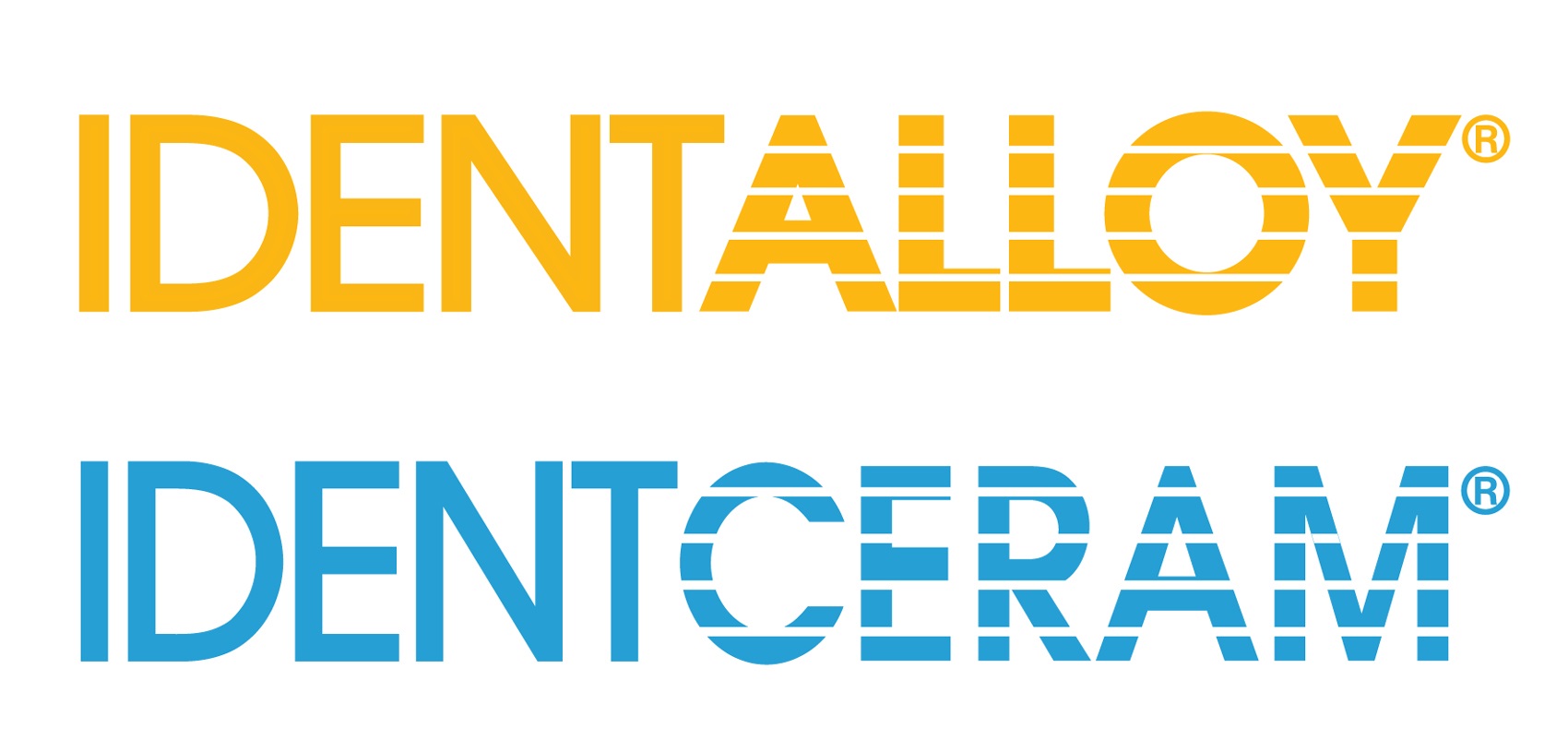 Identalloy logos stacked color